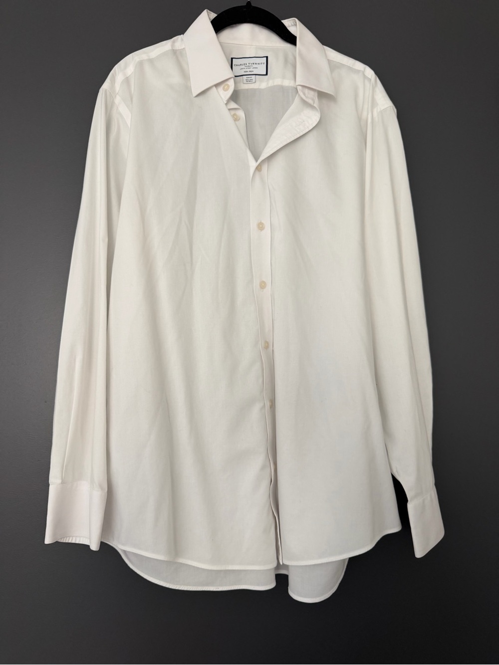 Charles Tyrwhitt White Button Down Dress Shirt
